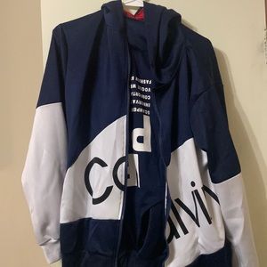 Calvin Klein tracksuit ! | Both Size L *navy blue/white/ red